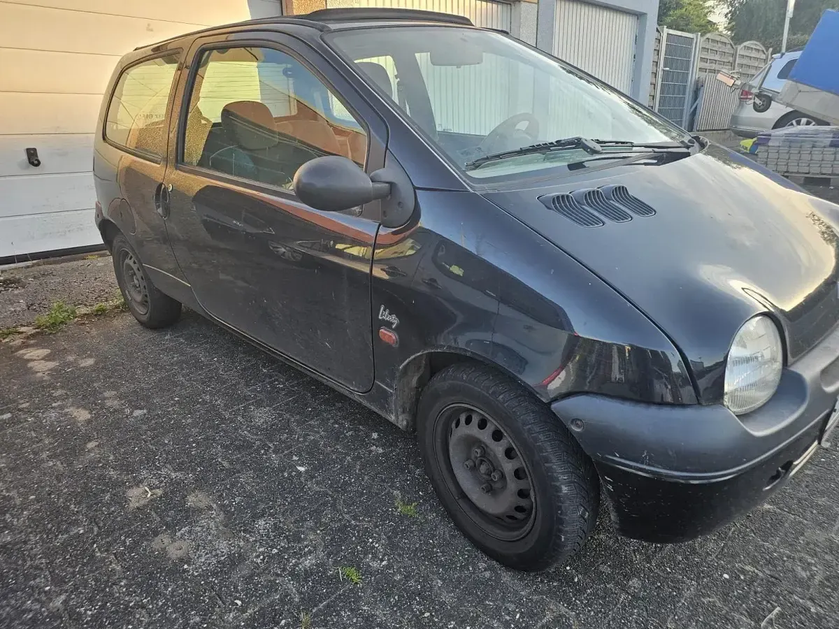 Gebraucht Renault Twingo 50 PS (36 kW) 2000 Schwarz Kleinwagen
