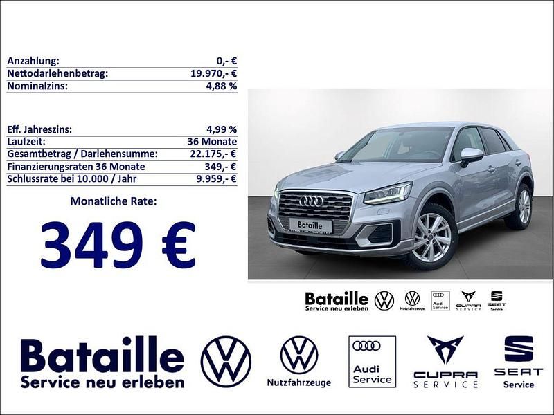 Gebraucht Audi Q2 Advanced 116 PS (85 kW) 2020 Silber SUV