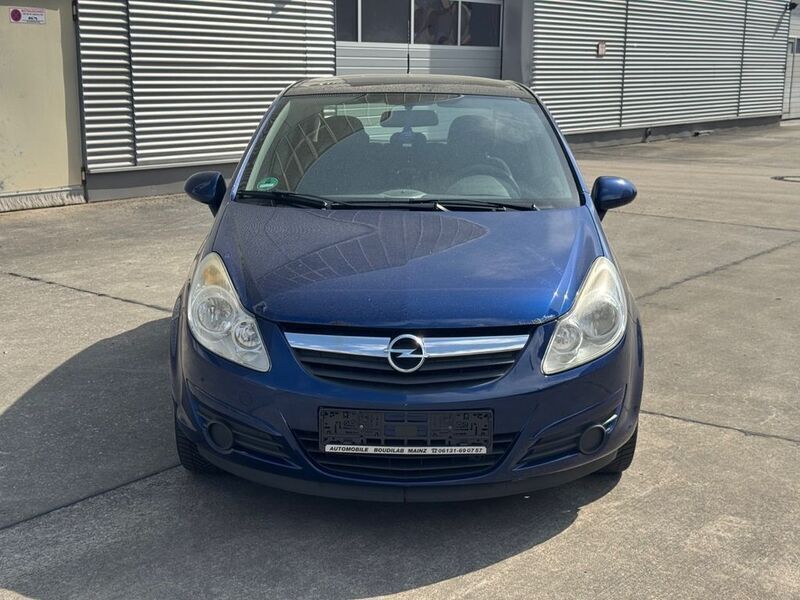 Blau Gebraucht 2007 Opel Corsa Edition Kleinwagen | 2.990 € (Fairer Preis) - Bild 1/4