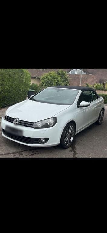 Gebraucht VW Golf Cabriolet 160 PS (117 kW) 2012 Weiß Cabrio