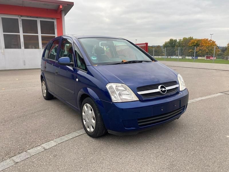 Blau Gebraucht 2006 Opel Meriva Van / Kleinbus | 850 € (Guter Preis) - Bild 1/4