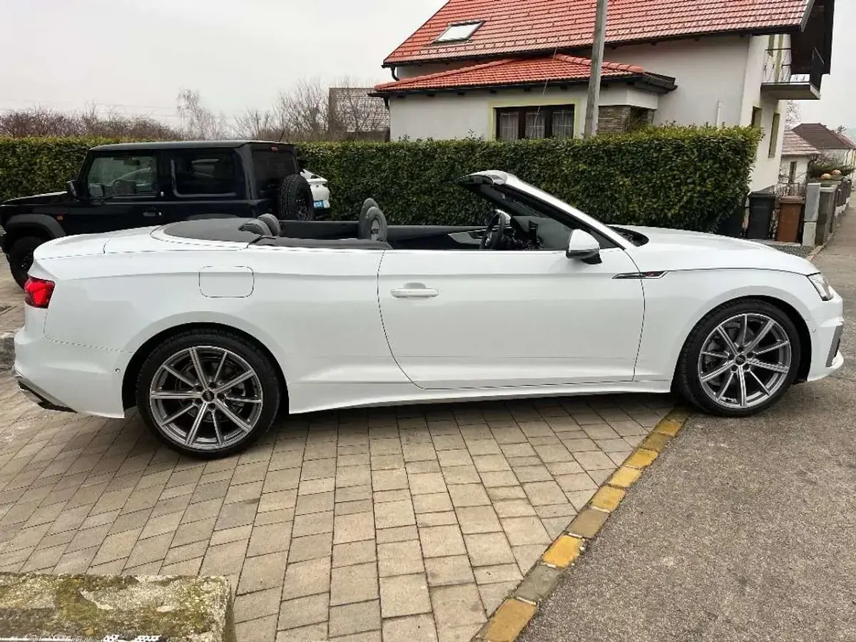 Gebraucht Audi A5 Cabriolet S-Line 163 PS (119 kW) 2024 Weiß Cabrio