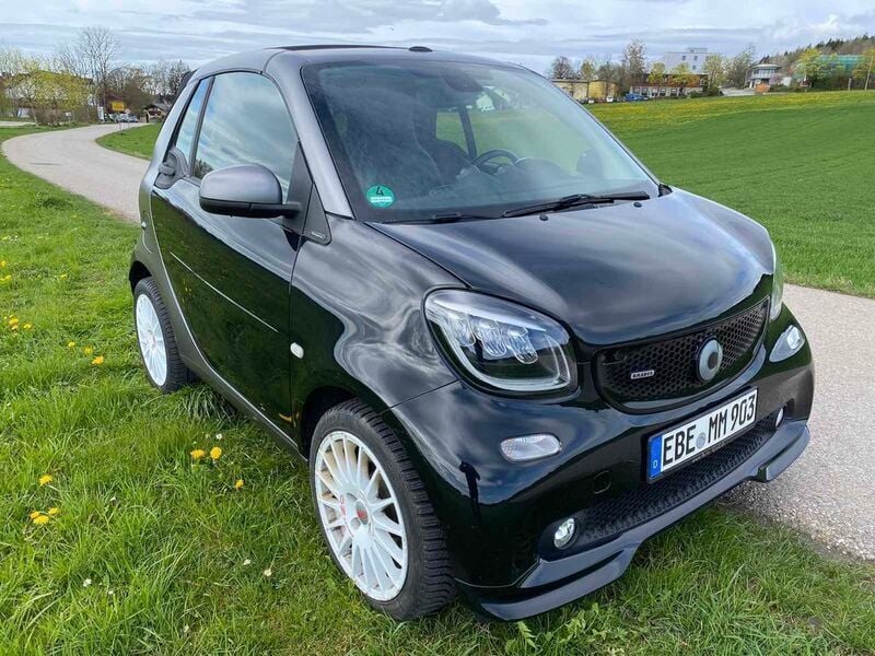 Gebraucht Smart ForTwo Cabrio Brabus 109 PS (80 kW) 2018 Grau Cabrio