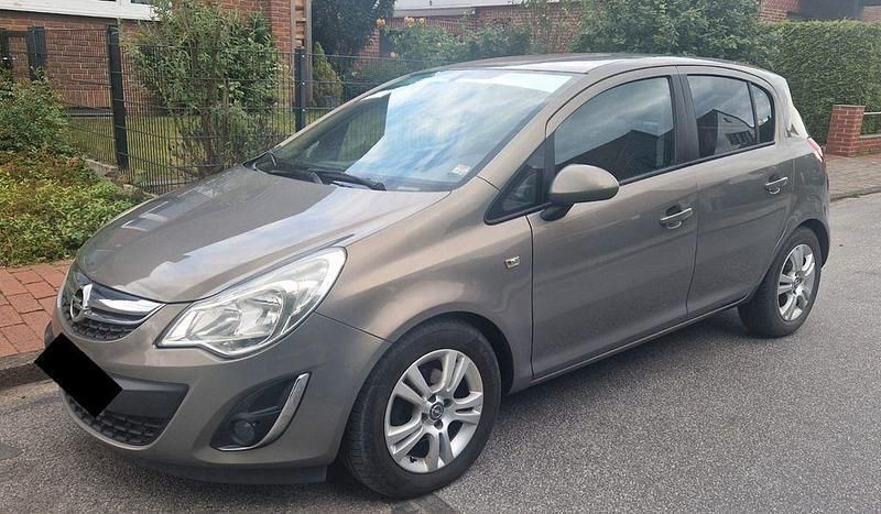 Braun Gebraucht 2012 Opel Corsa Limousine | 2.350 € (Guter Preis) - Bild 1/4