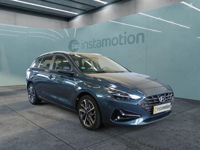 Blau Gebraucht 2024 Hyundai i30 Trend Kombi | 24.180 € (Fairer Preis) - Bild 1/2
