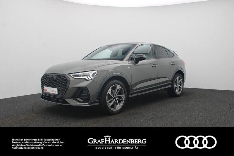 Chronosgrau metallic Gebraucht 2024 Audi Q3 Sportback S-Line SUV | 51.980 € - Bild 1/4