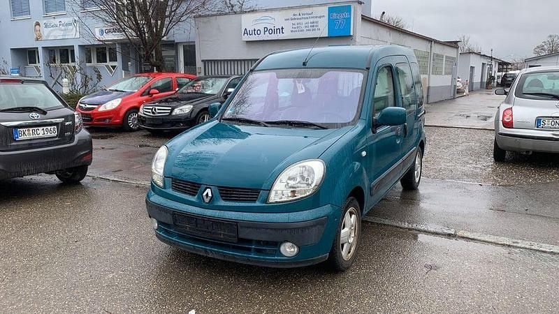 Gebraucht Renault Kangoo 95 PS (69 kW) 2005 Grün Van / Kleinbus