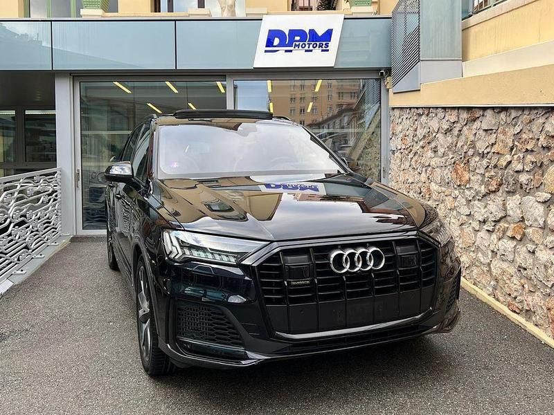 Schwarz Gebraucht 2020 Audi Q7 S-Line SUV | 58.000 € (Teuer) - Bild 1/4
