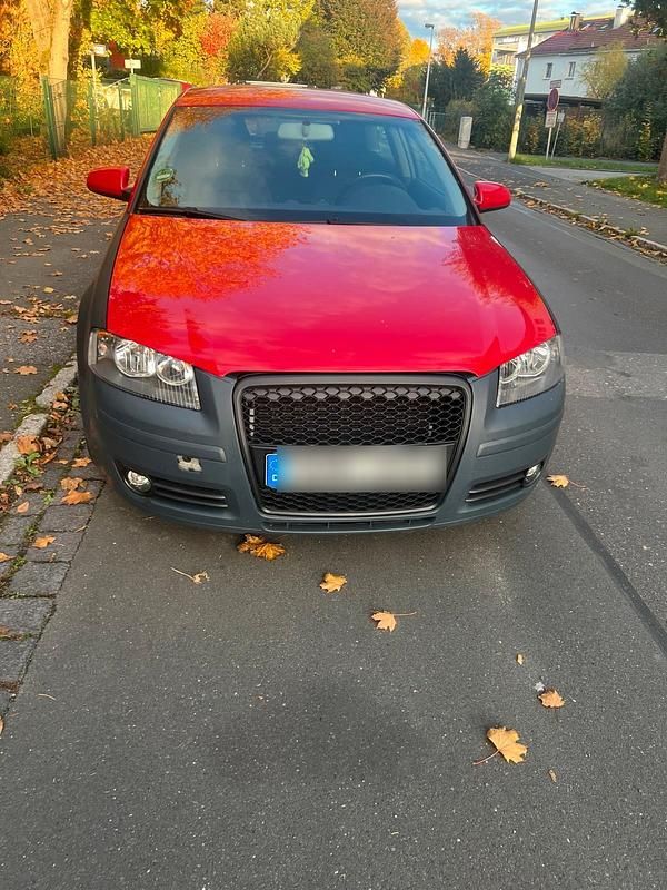 Rot Gebraucht 2003 Audi A3 Cabriolet Cabrio | 1.600 € (Fairer Preis) - Bild 1/4