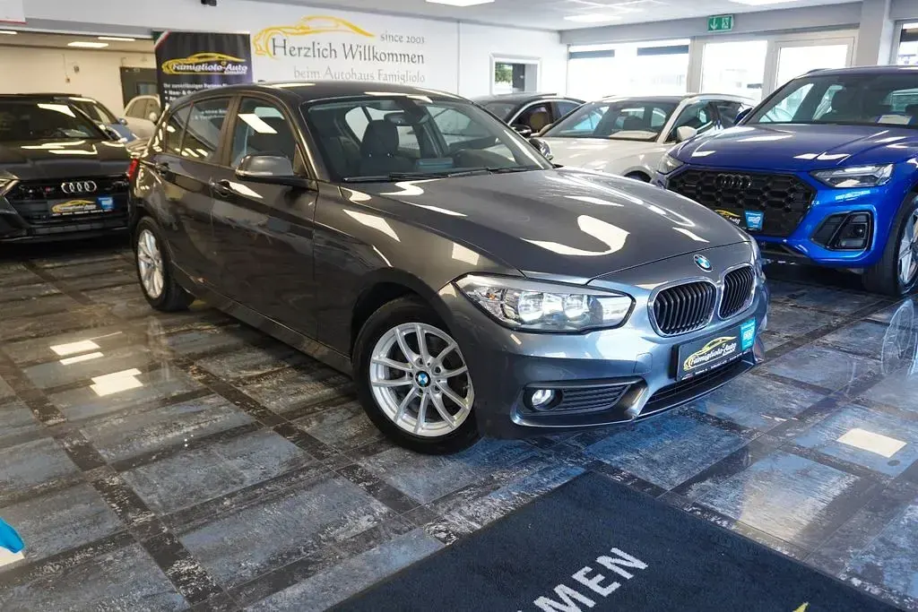 Gebraucht BMW 116 Advantage 116 PS (85 kW) 2017 Grau Kleinwagen