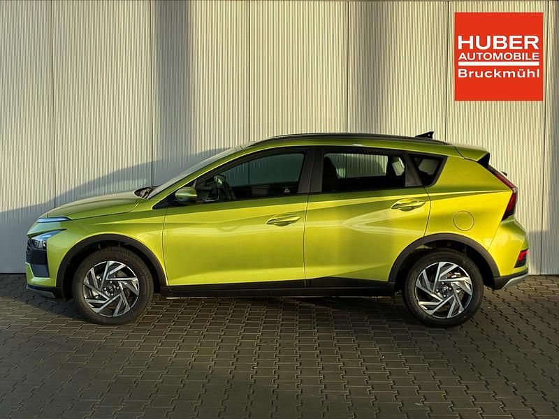 Neu Hyundai Bayon 90 PS (66 kW) 2025 Lucid lime SUV