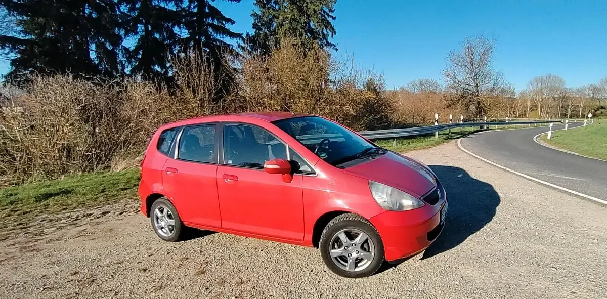 Gebraucht Honda Jazz 83 PS (61 kW) 2005 Rot Kleinwagen
