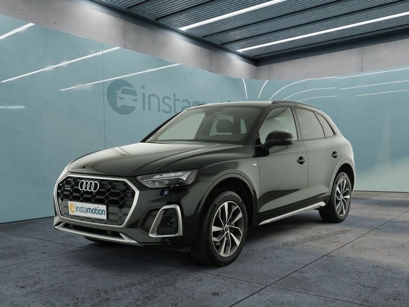 Schwarz Gebraucht 2022 Audi Q5 S-Line SUV | 40.595 € (Guter Preis) - Bild 1/3