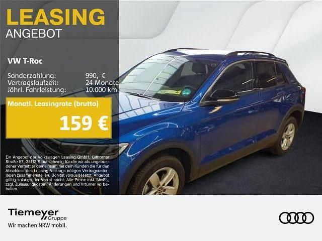 Ravennablau metallic Gebraucht 2025 VW T-Roc Goal SUV | 23.740 € (Guter Preis) - Bild 1/3