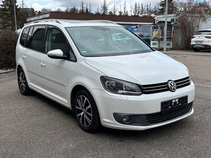 Gebraucht VW Touran Highline 140 PS (102 kW) 2010 Weiß Van / Kleinbus