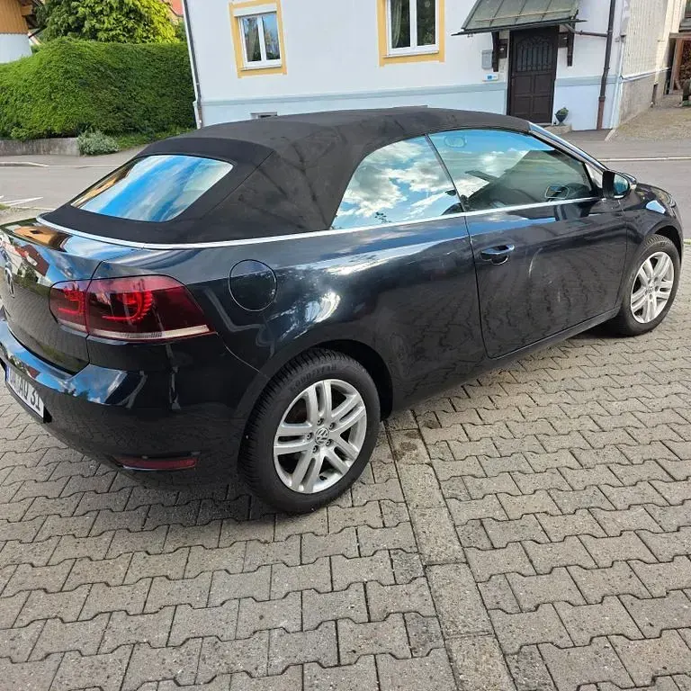 Gebraucht VW Golf Cabriolet 160 PS (117 kW) 2012 Schwarz Cabrio