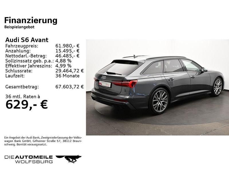 Gebraucht Audi S6 Ambiente 344 PS (253 kW) 2024 Daytonagrau perleffekt Kombi