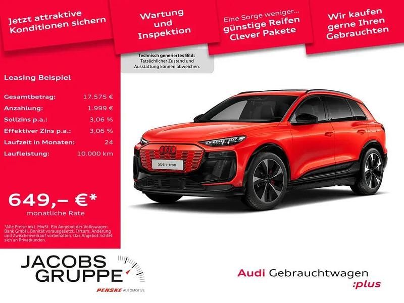 Gebraucht Audi SQ6 e-tron Ambiente 264 kW (360 PS) 2025 Rot SUV