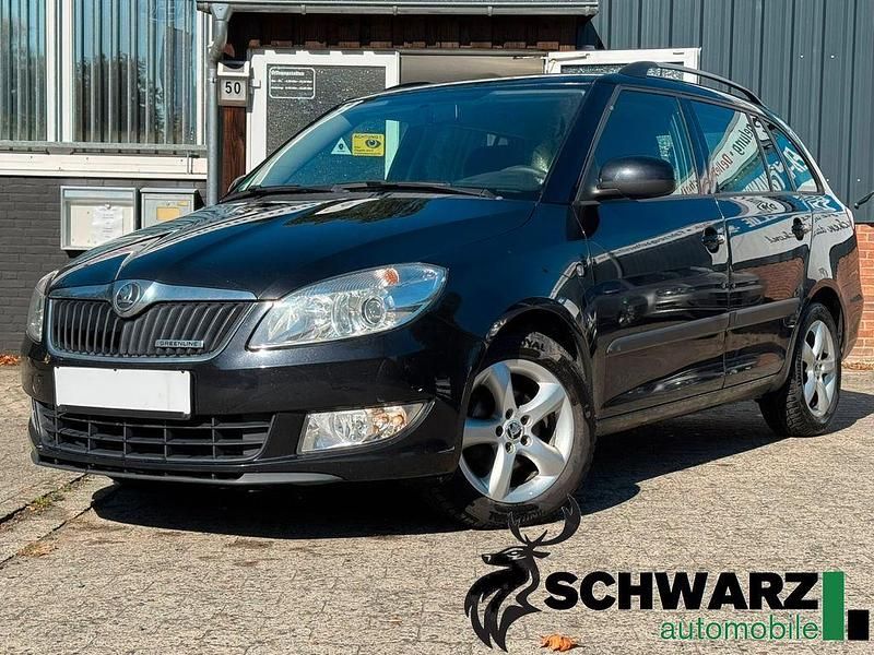 Schwarz Gebraucht 2013 Skoda Fabia Ambiente Kleinwagen | 2.570 € (Guter Preis) - Bild 1/4