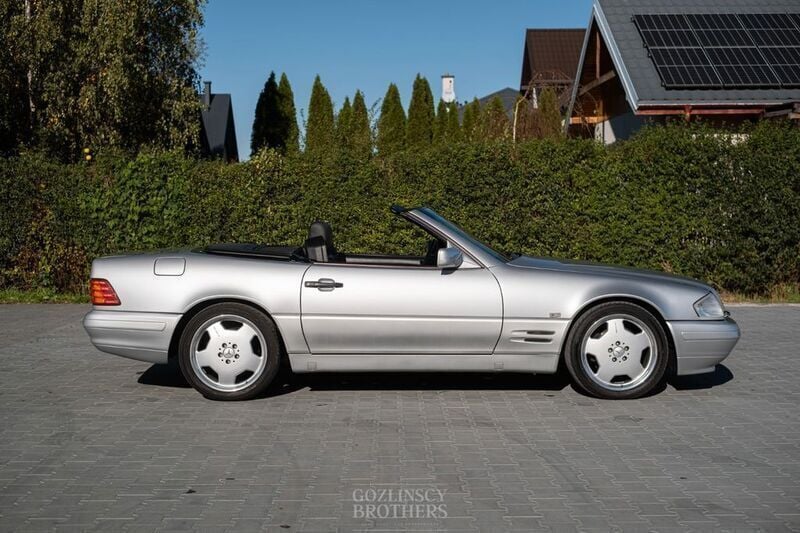 Gebraucht Mercedes SL320 231 PS (169 kW) 1997 Silber Cabrio