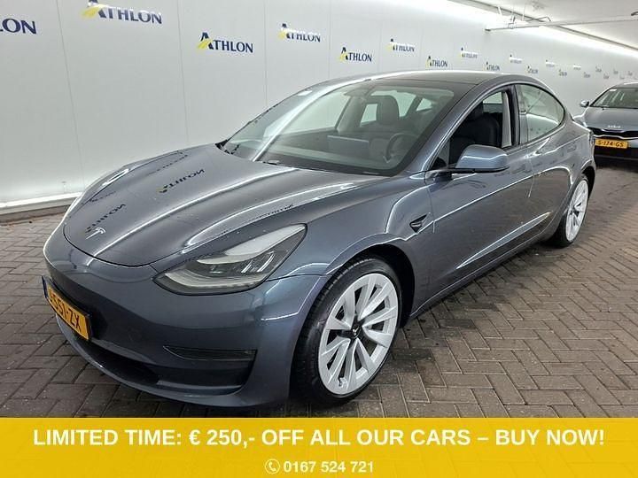 Grau Gebraucht 2020 Tesla Model 3 Long Range AWD Limousine | 24.900 € (Fairer Preis) - Bild 1/4