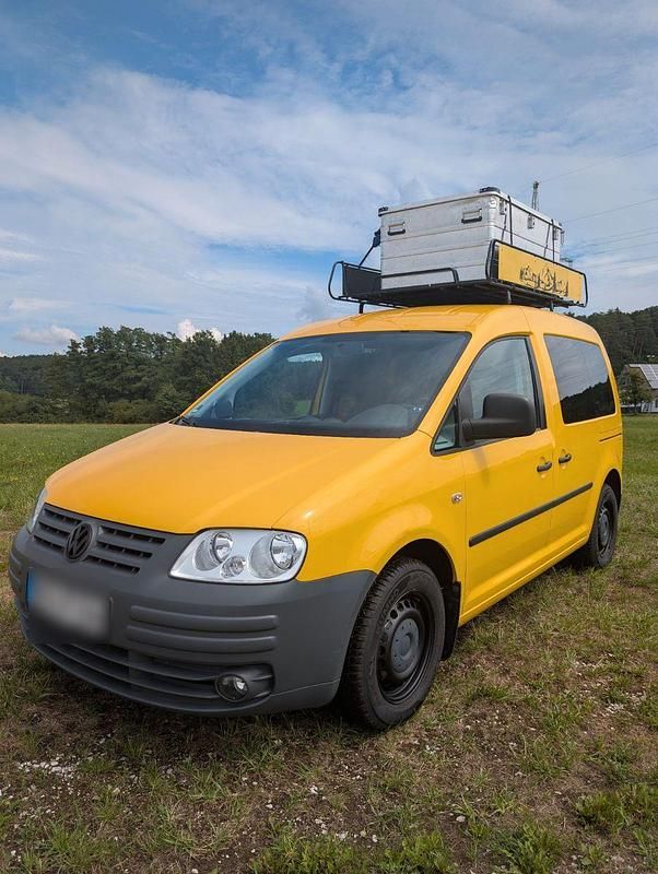 Gelb Gebraucht 2007 VW Caddy Life Van / Kleinbus | 8.300 € (Teuer) - Bild 1/4