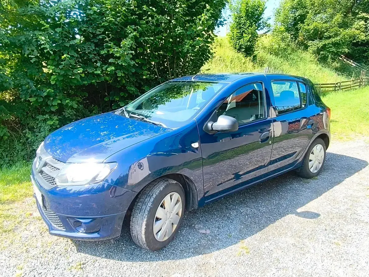 Gebraucht Dacia Sandero 73 PS (53 kW) 2016 Blau Kleinwagen