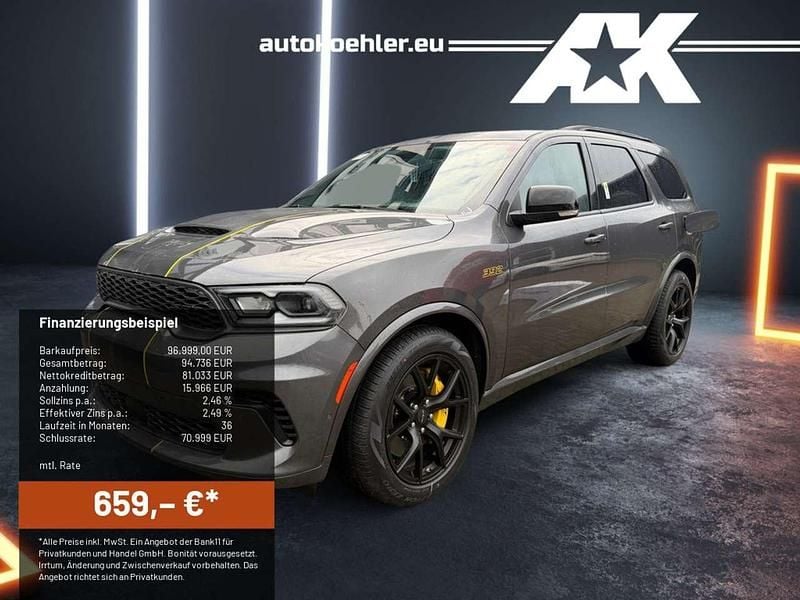 Grau Neu 2025 Dodge Durango SUV | 96.999 € (Guter Preis) - Bild 1/2