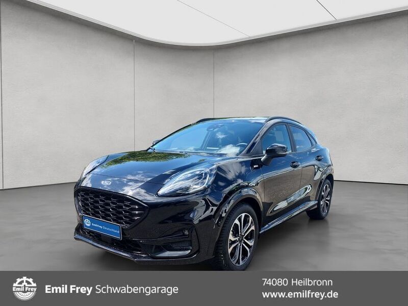 Agate black metallic Gebraucht 2024 Ford Puma ST-Line X SUV | 25.390 € (Fairer Preis) - Bild 1/4
