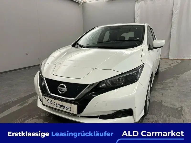 Arctic solid white Gebraucht 2021 Nissan Leaf Kleinwagen | 12.980 € (Guter Preis) - Bild 1/4