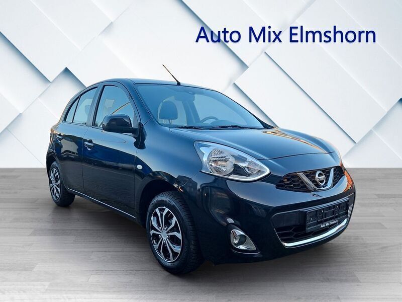 Schwarz Gebraucht 2014 Nissan Micra Acenta Kleinwagen | 5.400 € (Fairer Preis) - Bild 1/4