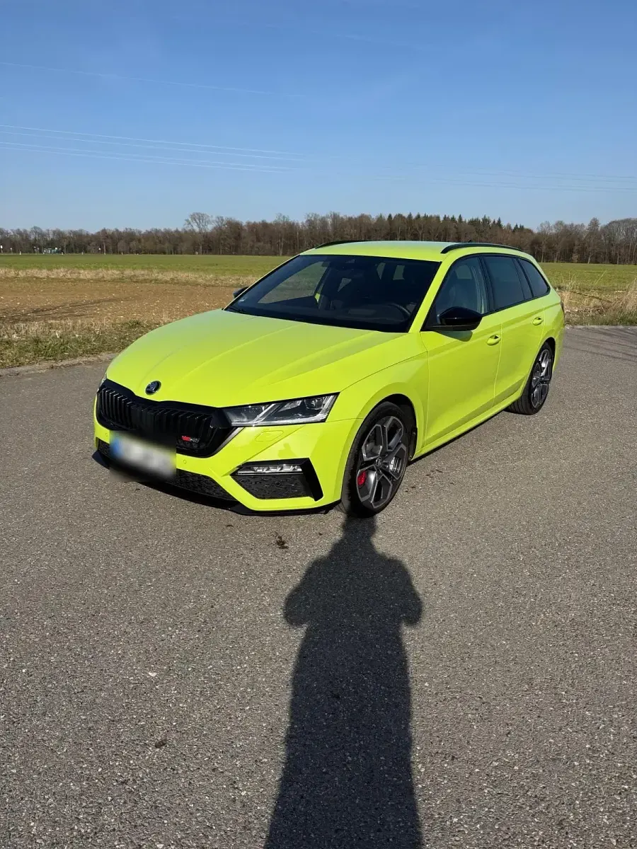 Gebraucht Skoda Octavia RS 245 PS (180 kW) 2023 Grün Kombi
