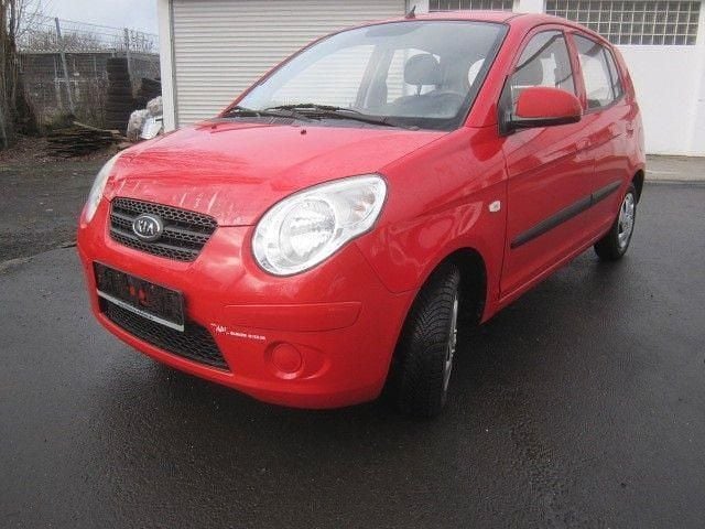 Gebraucht Kia Picanto Attract 65 PS (47 kW) 2010 Rot Kleinwagen