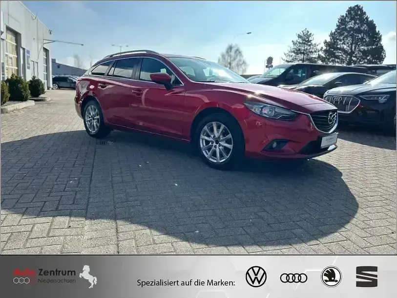Gebraucht Mazda 6 Center-Line 150 PS (110 kW) 2014 Rot Limousine