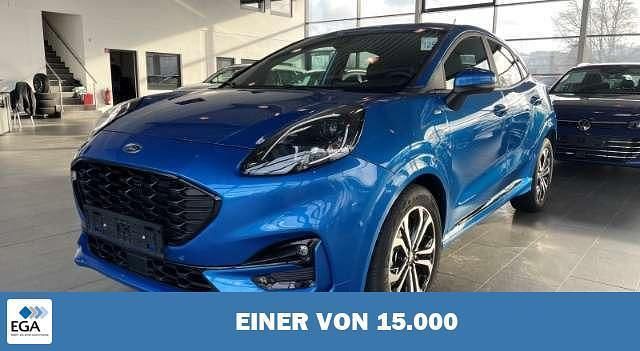 Blau metallic Gebraucht 2024 Ford Puma ST-Line | 23.740 € (Fairer Preis) - Bild 1/4