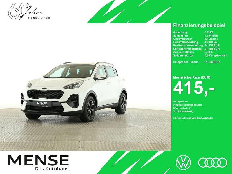 Weiß Gebraucht 2021 Kia Sportage Vision SUV | 21.185 € (Superpreis) - Bild 1/4