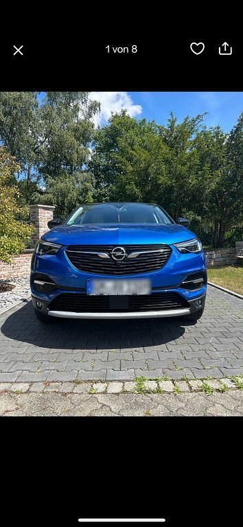 Blau Gebraucht 2018 Opel Grandland X Business SUV | 15.100 € (Superpreis) - Bild 1/4