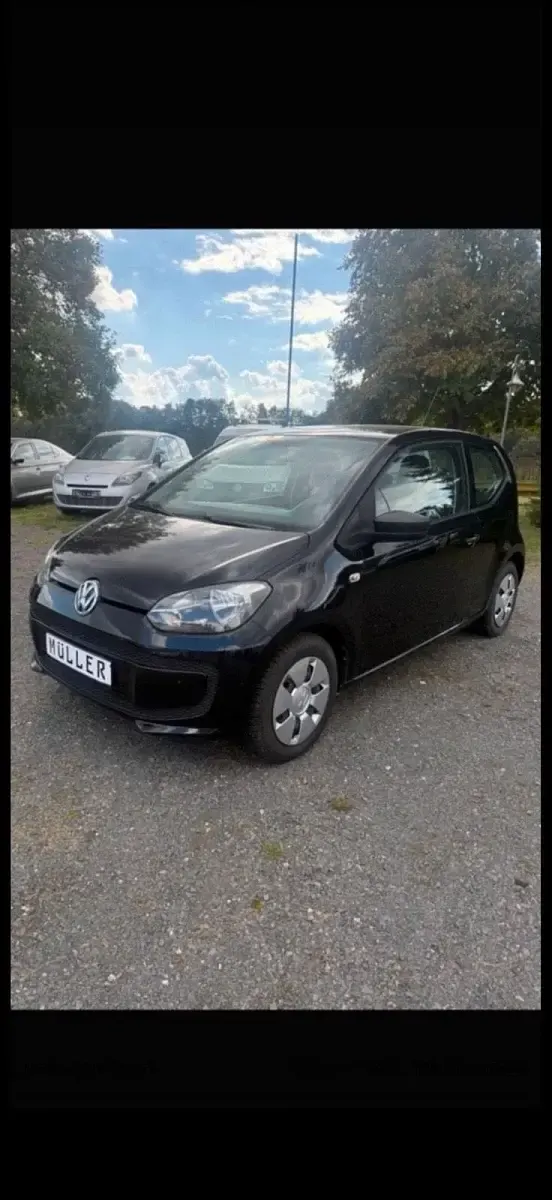 Gebraucht VW up! S 75 PS (55 kW) 2012 Schwarz Kleinwagen