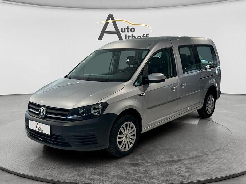 Gebraucht VW Caddy Maxi 125 PS (91 kW) 2018 Silber Van / Kleinbus