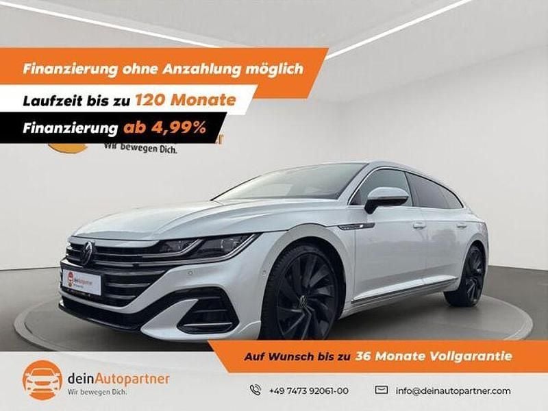 Gebraucht VW Arteon R-line 200 PS (147 kW) 2020 Oryxweiß perlmutteffekt Kombi