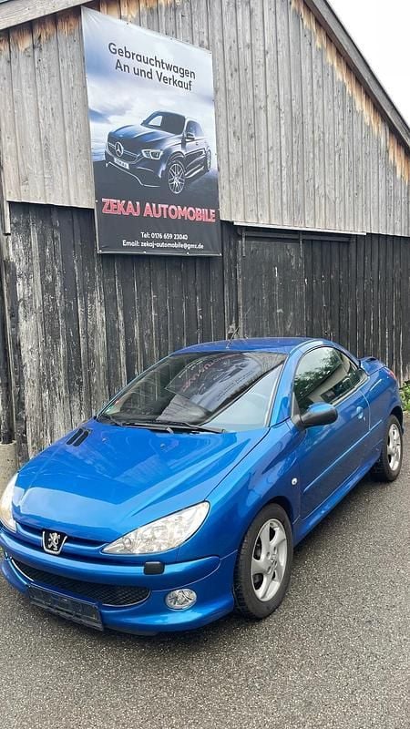 Blau Gebraucht 2005 Peugeot 206 CC Cabrio | 2.150 € (Fairer Preis) - Bild 1/4