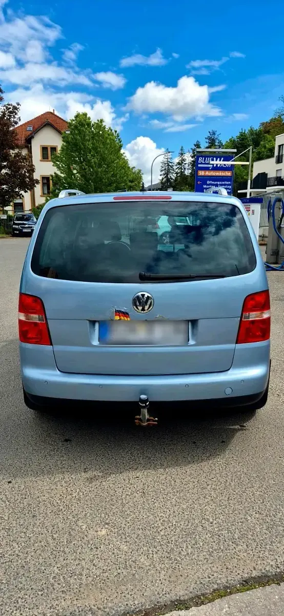 Gebraucht VW Touran 140 PS (102 kW) 2006 Blau Van / Kleinbus