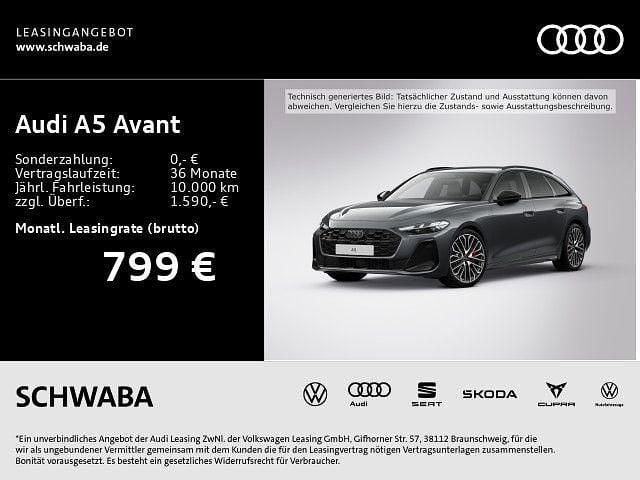 Grau Neu 2026 Audi A5 Sport Kombi | 76.790 € (Teuer) - Bild 1/4