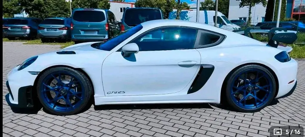 Gebraucht Porsche 718 500 PS (367 kW) 2025 Weiß Coupé