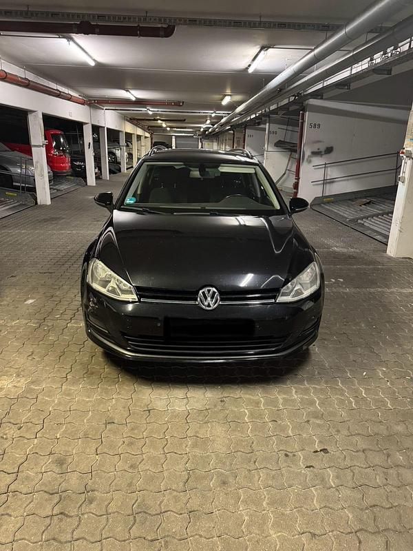 Schwarz Gebraucht 2014 VW Golf VII Kombi | 6.500 € (Superpreis) - Bild 1/4