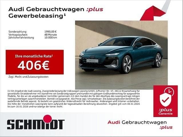 Malpeloblau metallic Gebraucht 2025 Audi e-tron Sportback Ambiente SUV | 55.840 € (Fairer Preis) - Bild 1/3