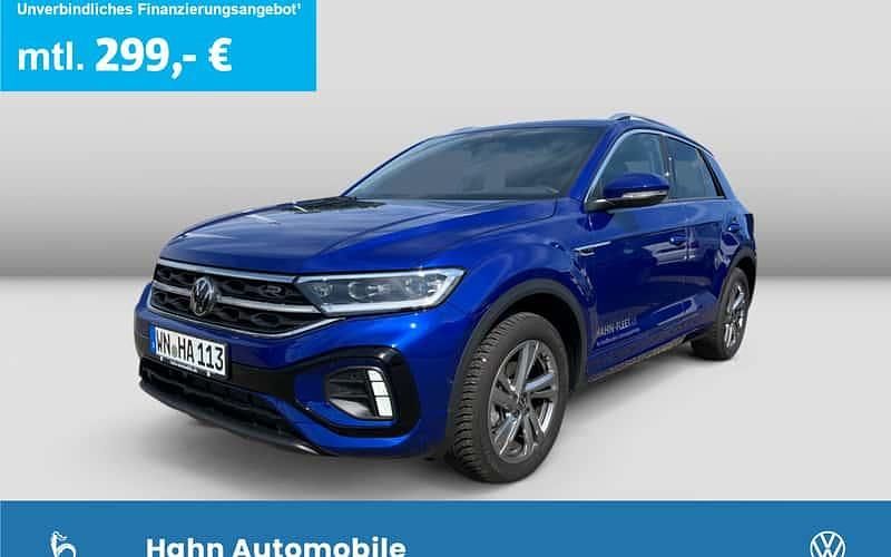 Blau Gebraucht 2025 VW T-Roc R-line SUV | 34.890 € (Fairer Preis) - Bild 1/4