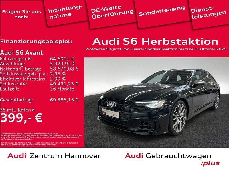 Schwarz Gebraucht 2024 Audi S6 Ambiente Kombi | 64.599 € (Superpreis) - Bild 1/4