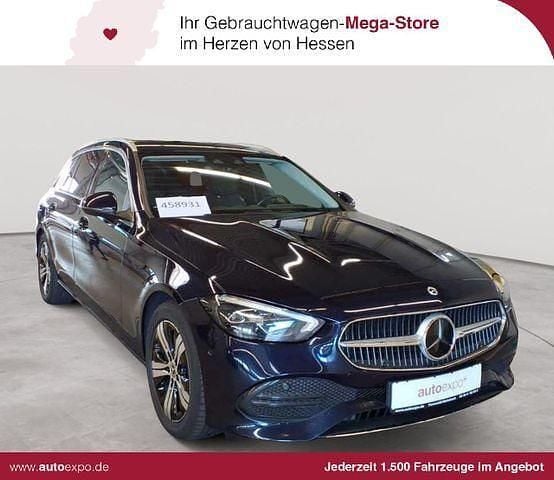 Cavansitblau metallic Gebraucht 2022 Mercedes C220 Avantgarde Kombi | 28.290 € (Guter Preis) - Bild 1/4