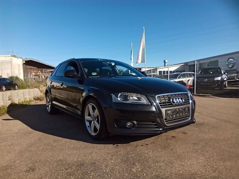Gebraucht Audi A3 Sportback S-Line 125 PS (91 kW) 2008 Schwarz Kleinwagen